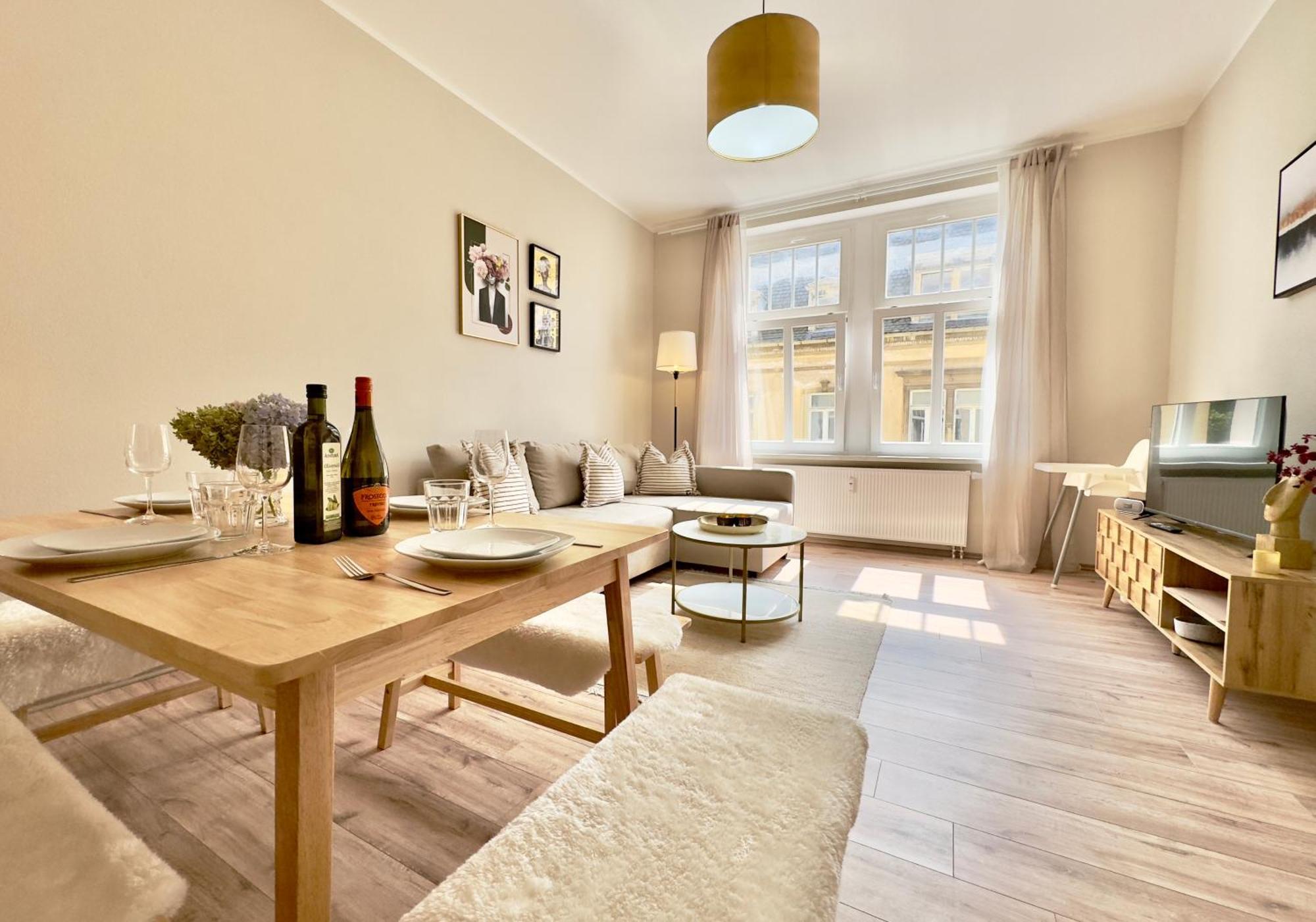 Bautzen Living Appartement - Zentrumslage Parkplatz Babybett Экстерьер фото